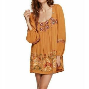 Free People Women's Rhiannon Embroidered Dress